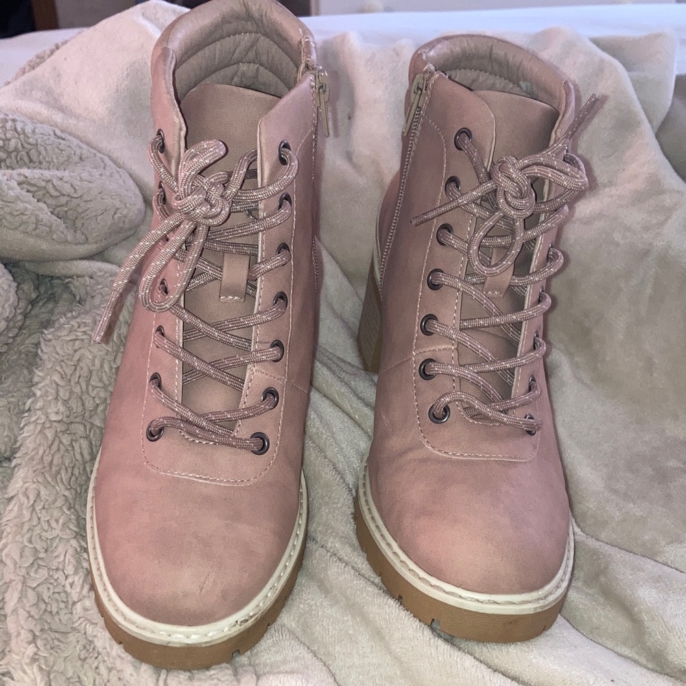 Soft Pink Booties